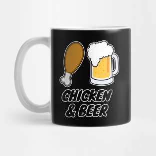 Chicken And Beer Mug